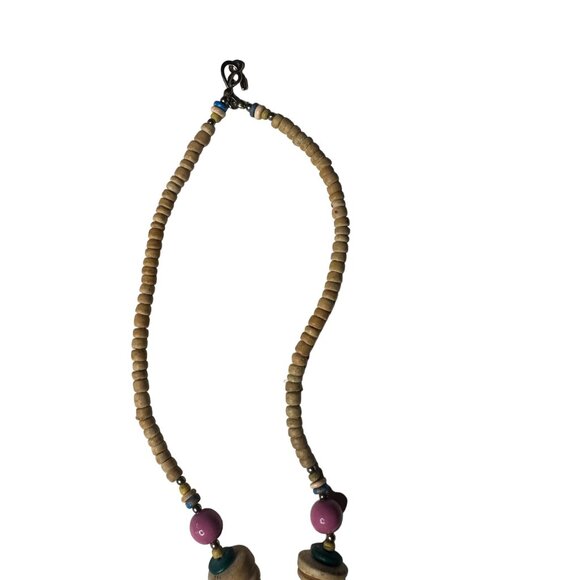 Easter Egg Bunny Rabbit Y2K Colorful Necklace - Picture 4 of 14